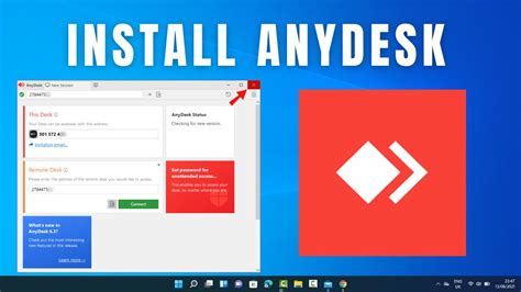 anydesk gratis|Installation